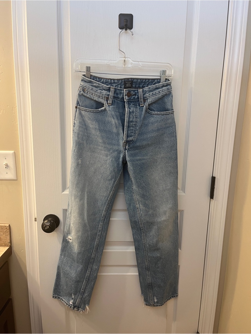 Abercrombie & Fitch Annie High Rise Ankle Straight